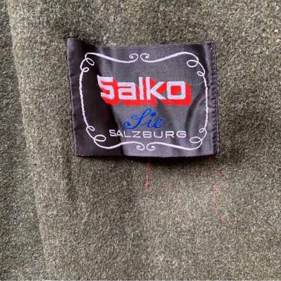 Vintage Olive Green Wool Coat $60 Size: US S/M Vintage - Picture 4 of 4